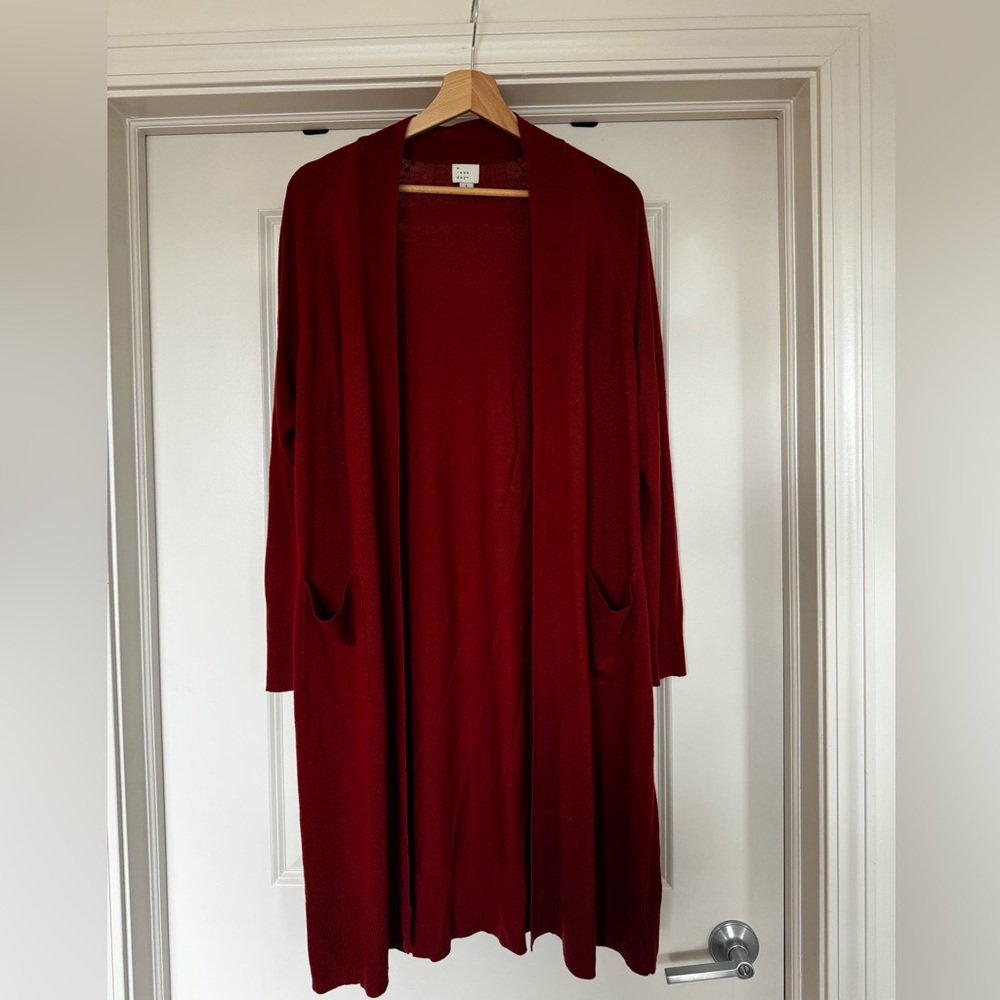 Burnt Orange Cardigan